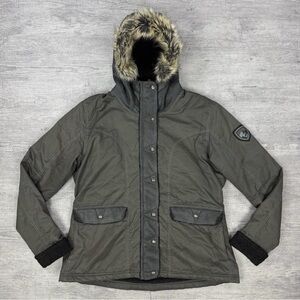 Kuhl Women's Charcoal Hooded Ski Jacket